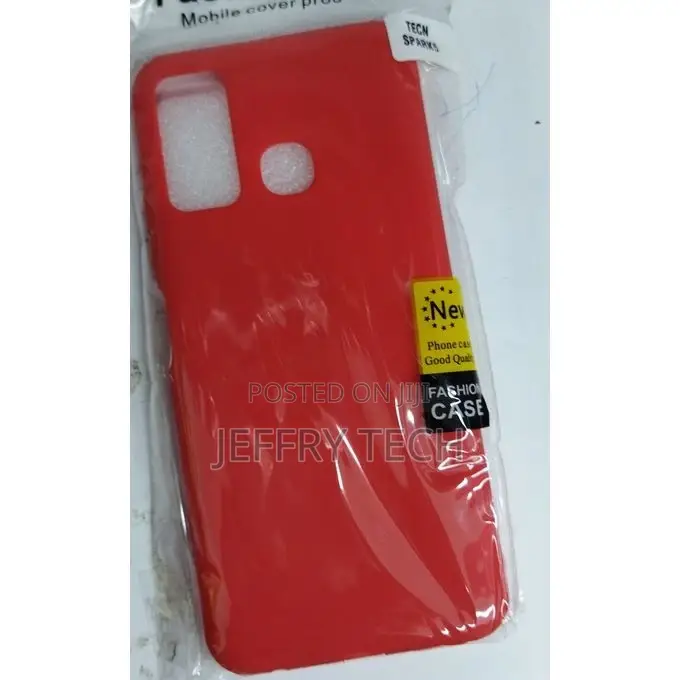 Soft Tpu Back Cover for Tecno Spark 5