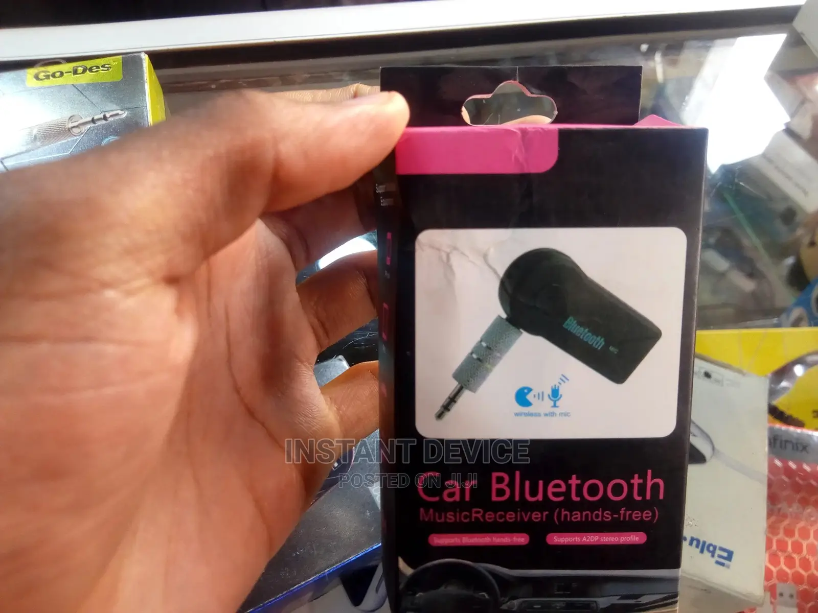 Bluetooth Music Receiver Universal Handsfree Car AUX Audio A