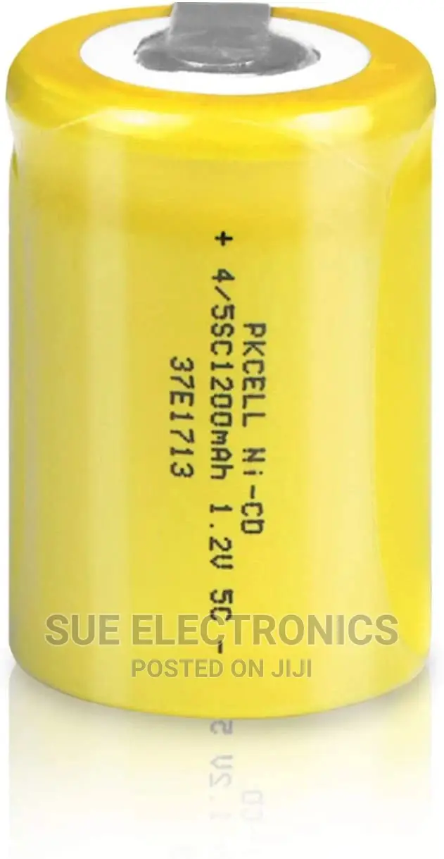 C 1.2V Rechargeable 1200mah With and Without Tab Battery