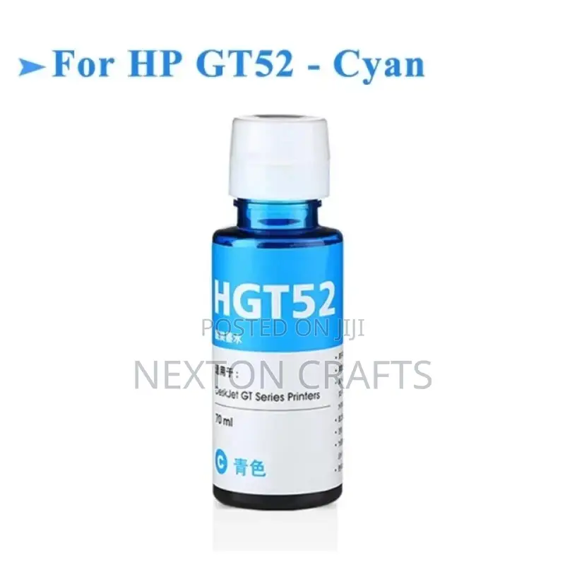 HP Ink 100ml/Bottle Refill Dye Ink Kit for HP GT51 GT52
