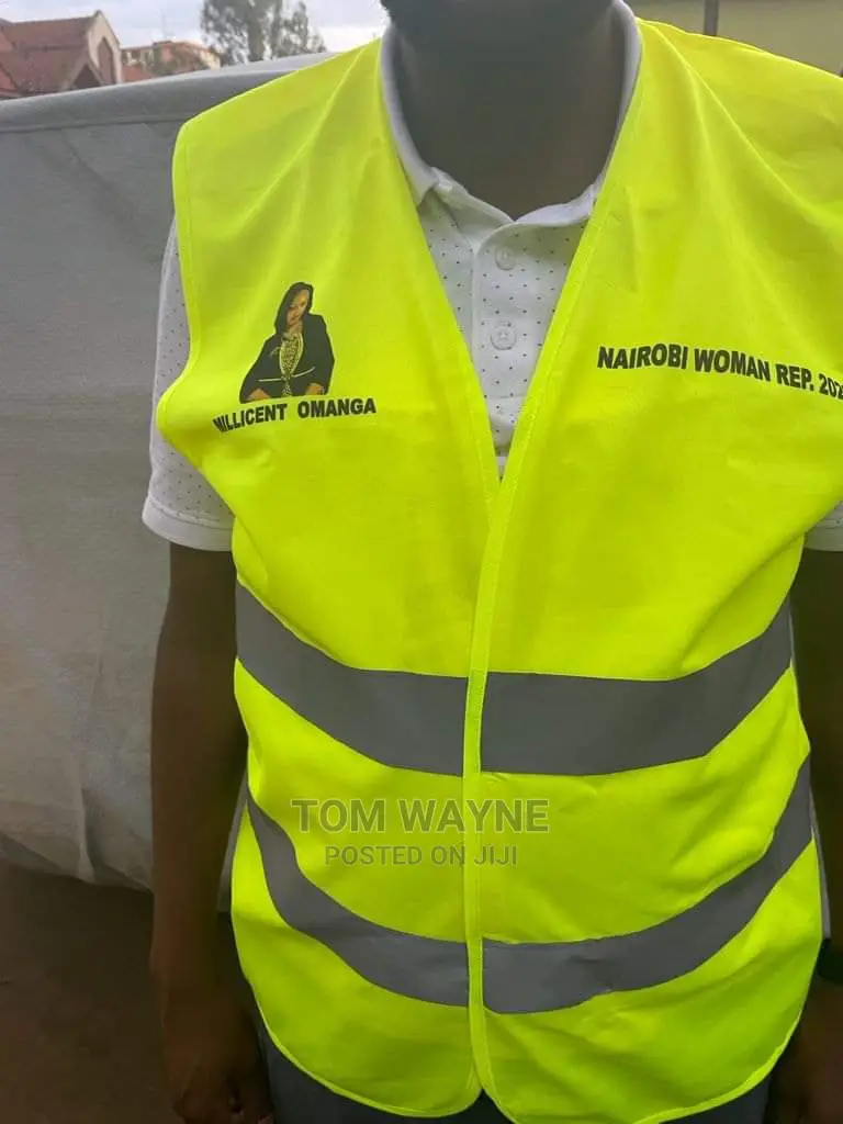 Reflector Jackets Printed With Your Picture Or Just Names