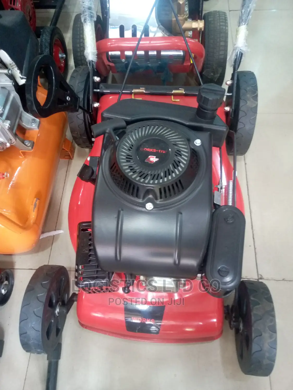 Works Gasoline Lawn Mower 450cc 4stroke