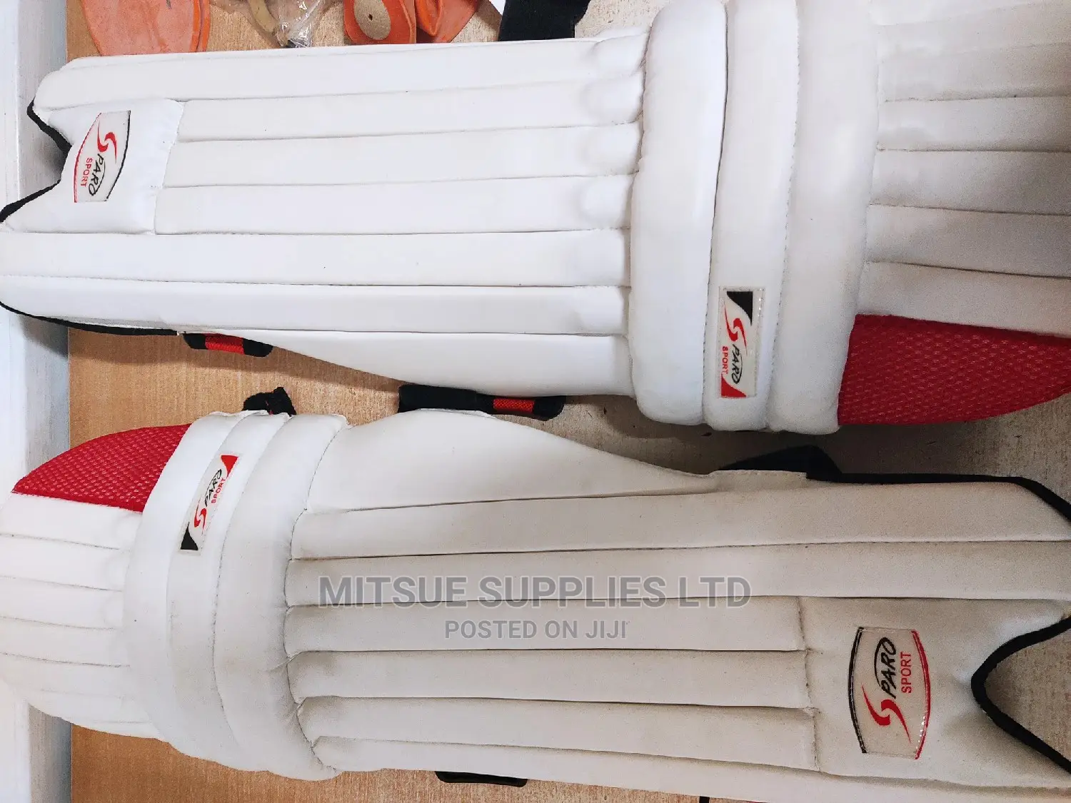 Pair of Sparo Cricket Batting Leg Guard for Senior Pro