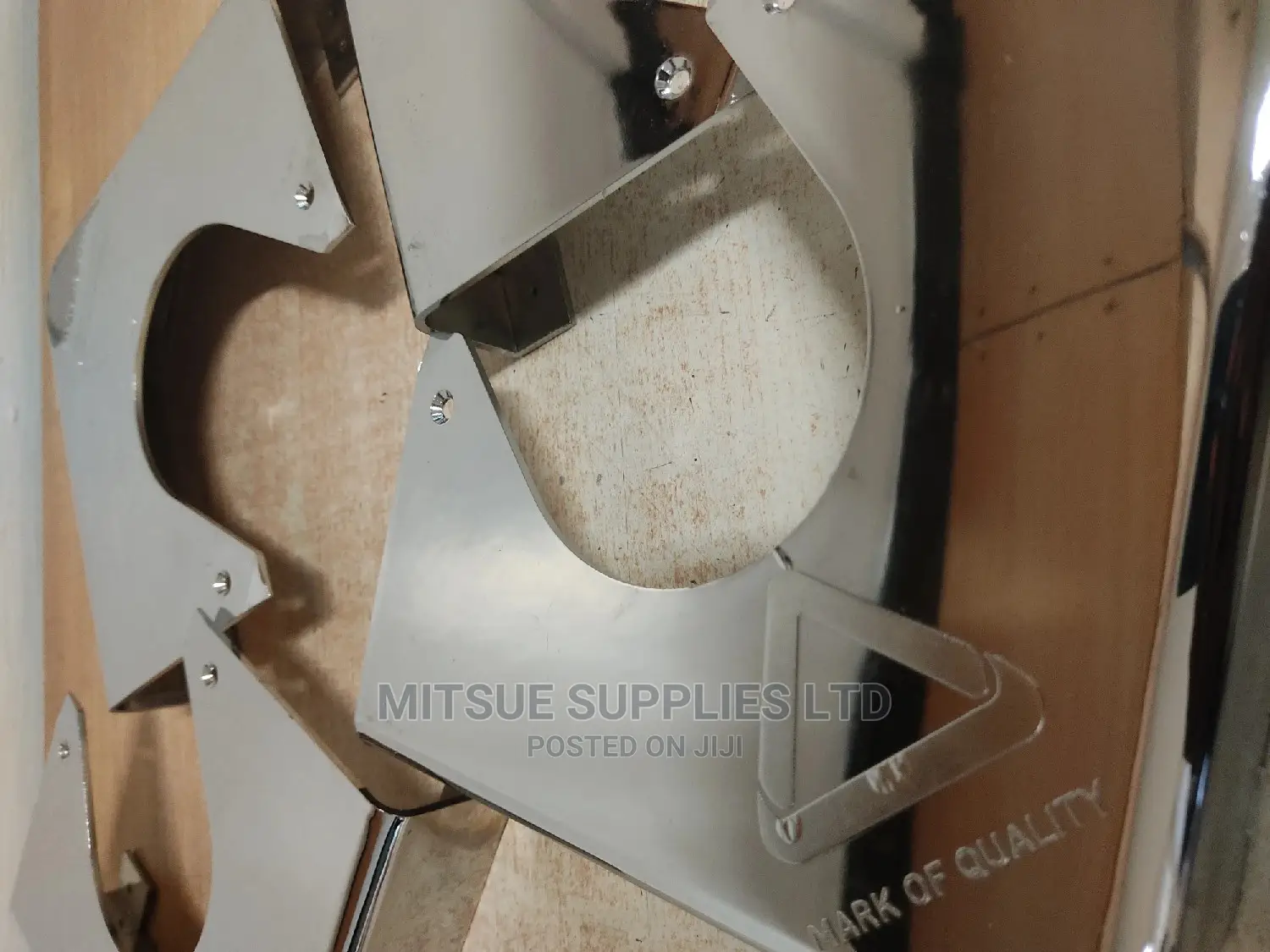 A Set of Four Pool Table Chrome Corners