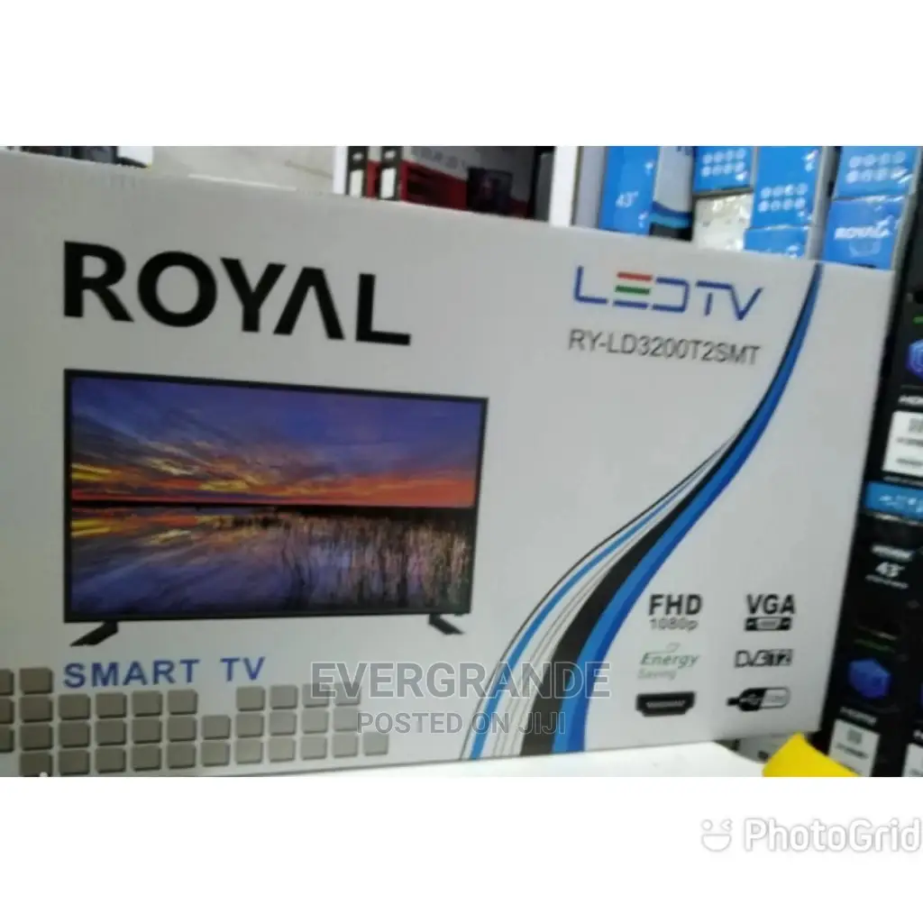 Royal 32 Inches Smart Android Frameless Tv
