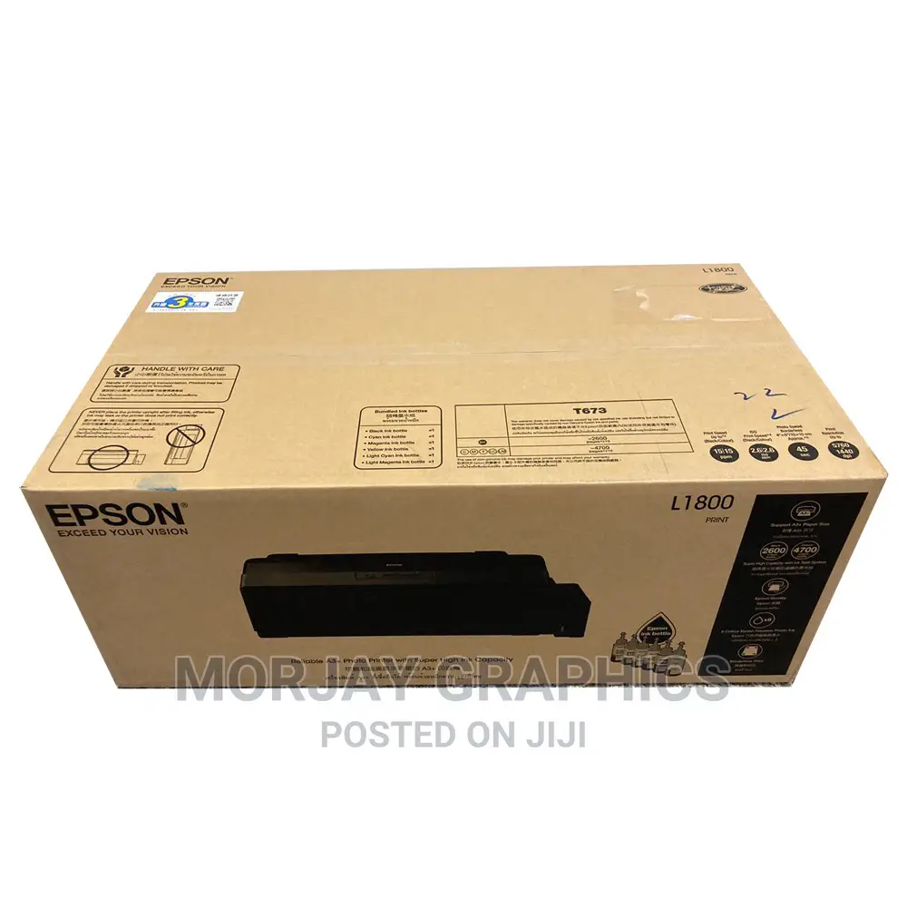 Ecotank L1800 6 Color Borderless A3+