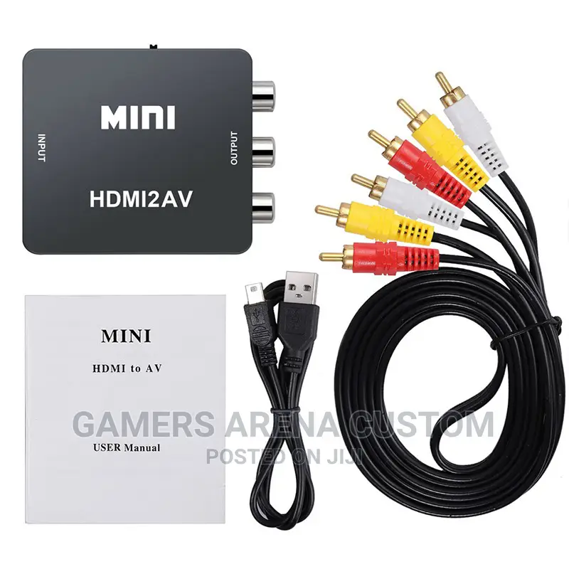 HDMI to AV RCA Video Audio Converter 1080P 60hz