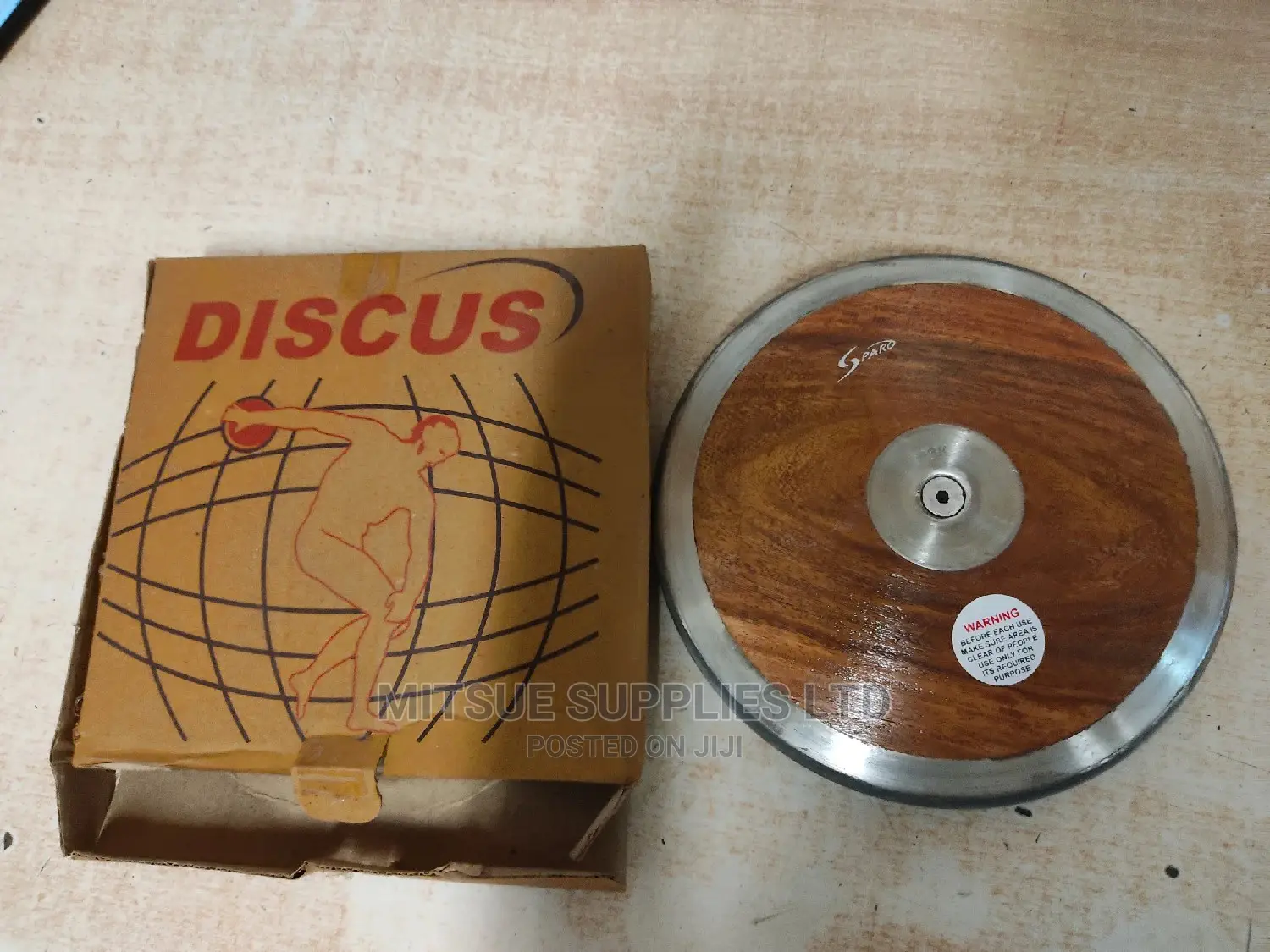 Sparo Throw Wooden Discus 1.75kg