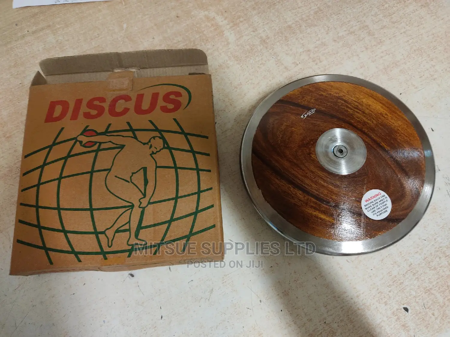 Sparo Throw Wooden Discus 2kg