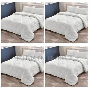 White Striped Duvet
