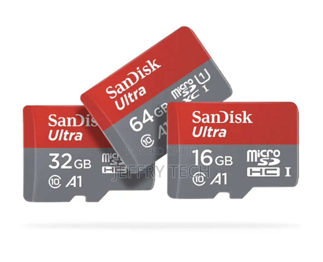 Micro SD Card Sandisk 16GB 32GB 64GB Ultra Class 10 A1 Memor