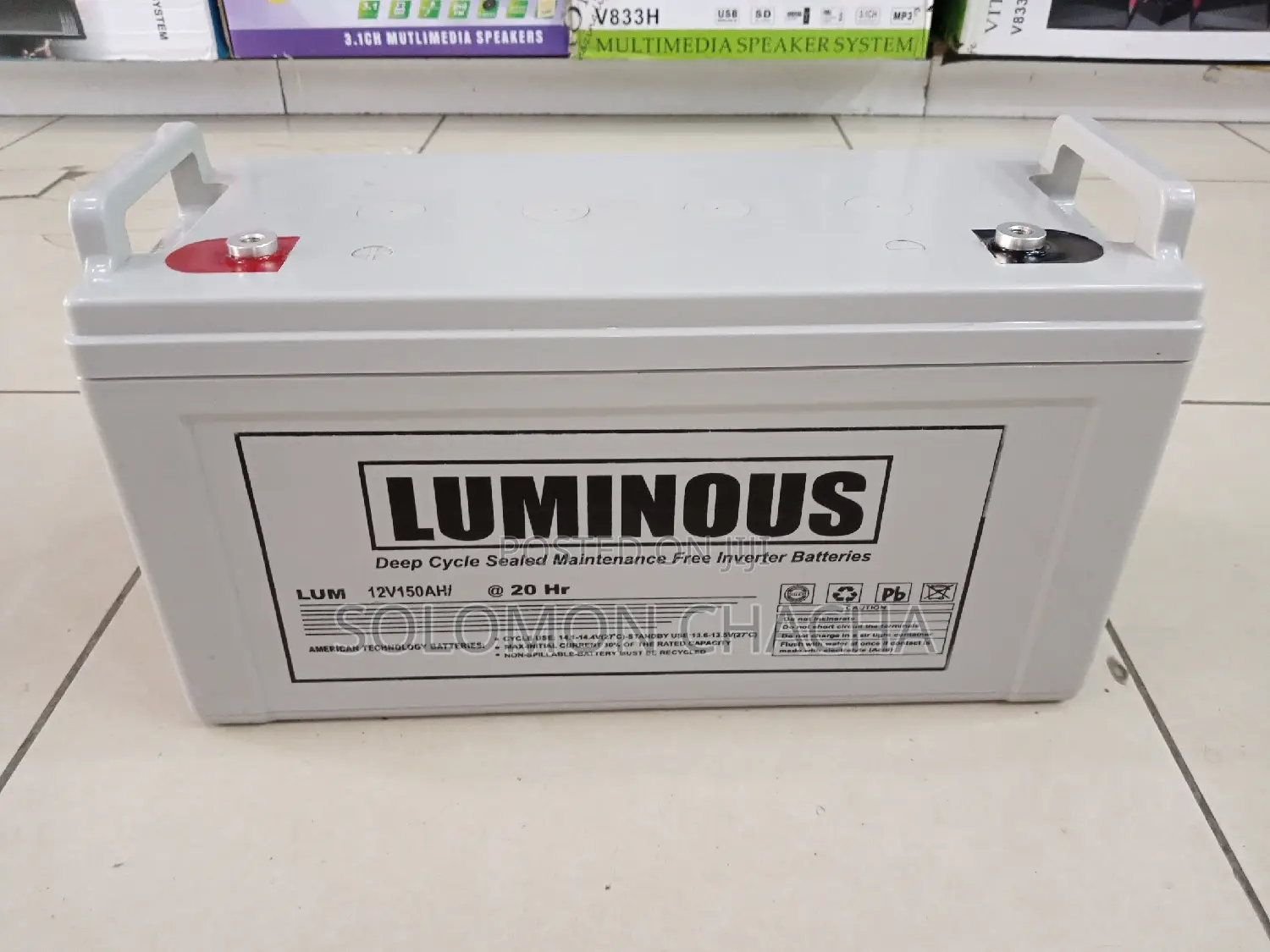 Luminous 200ah/12v Solar Battery