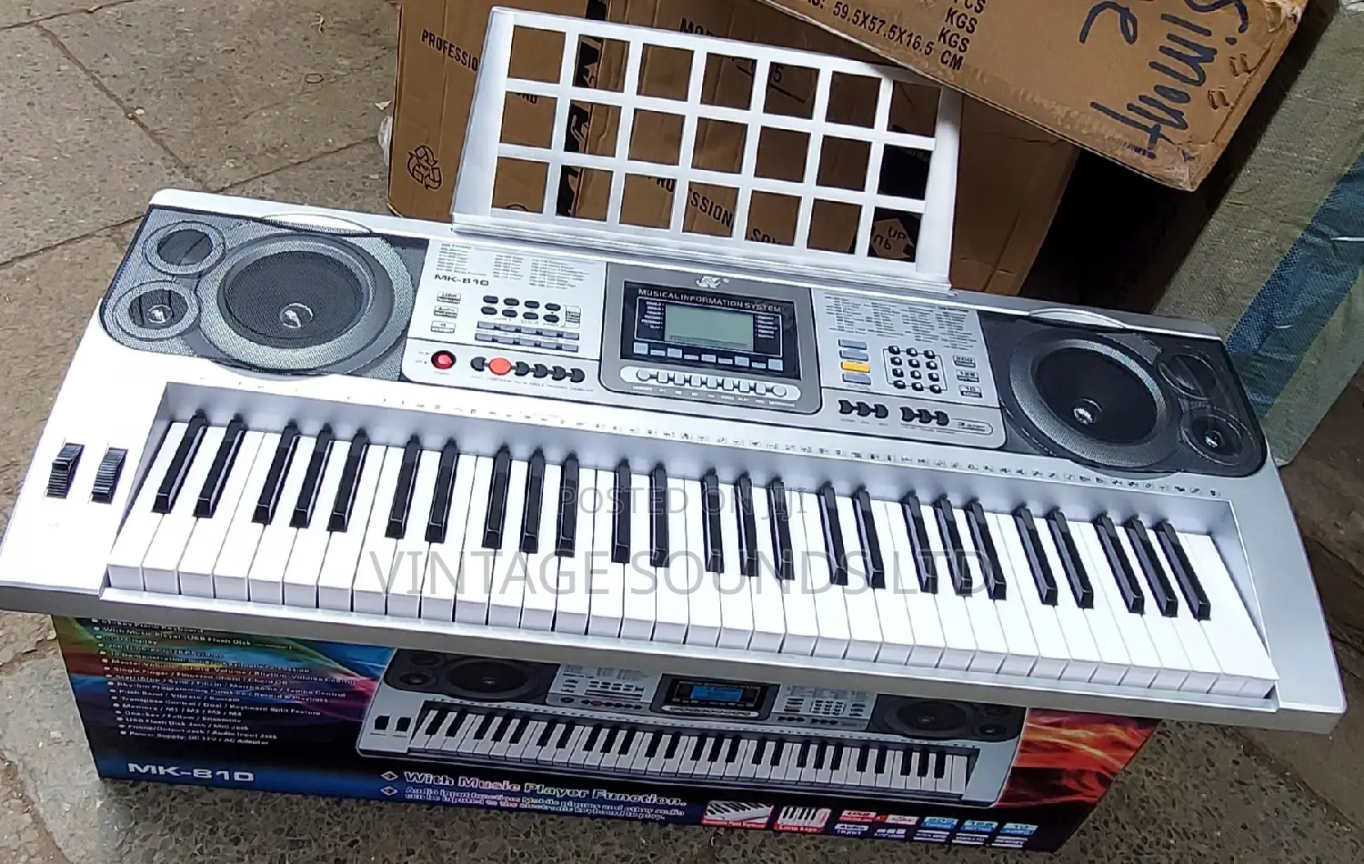 Electronic Keyboard Mk810 Usb,