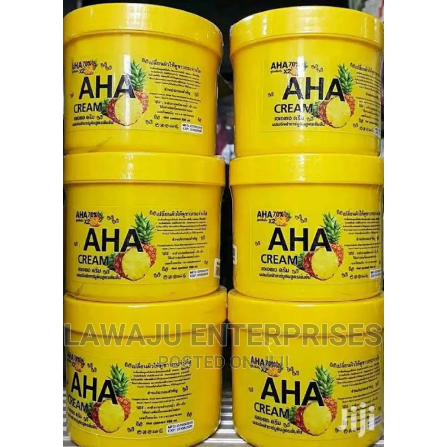 Aha Whitening Body Cream