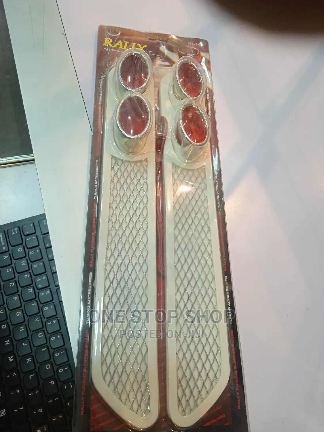 Dynamic Sporty Rally Bumper Guard With Lights