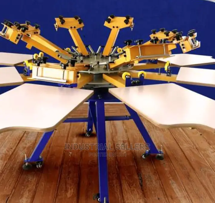 Speedy 6colour 6station Screen Printing Machine