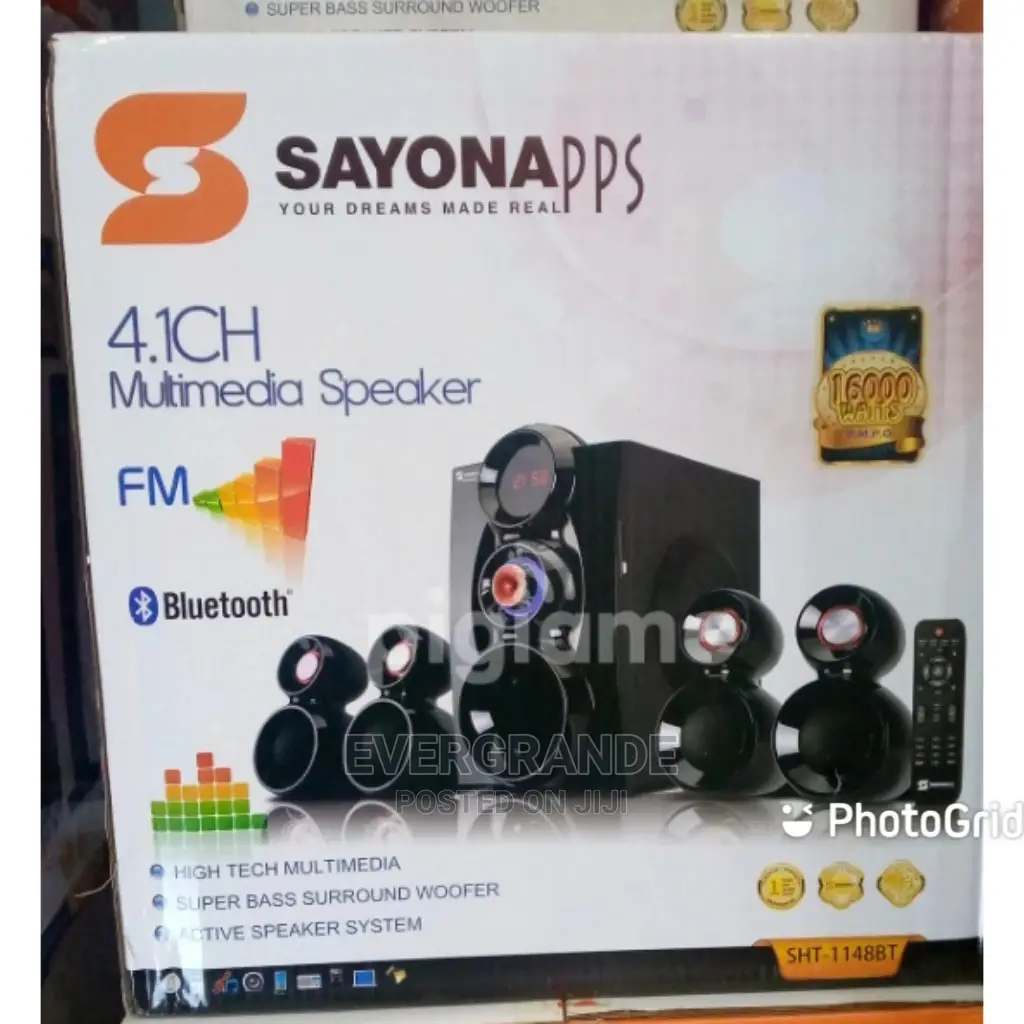 Sayona SHT- 1148BT 4.1 Subwoofer