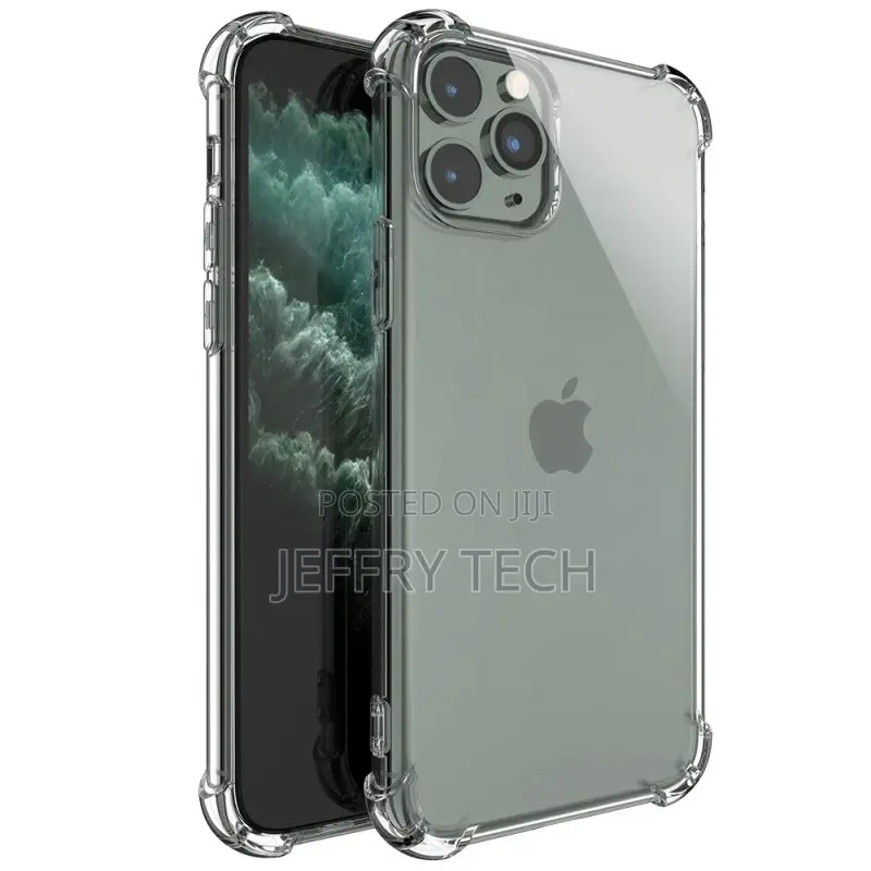 Shockproof Crystal Clear Back Cover for iPhone 11 12 Pro Max