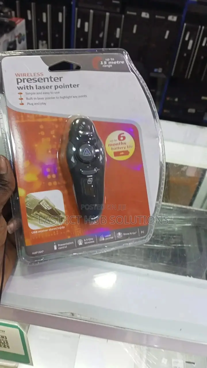Sleek Wireless Presenter Lasser Pointer
