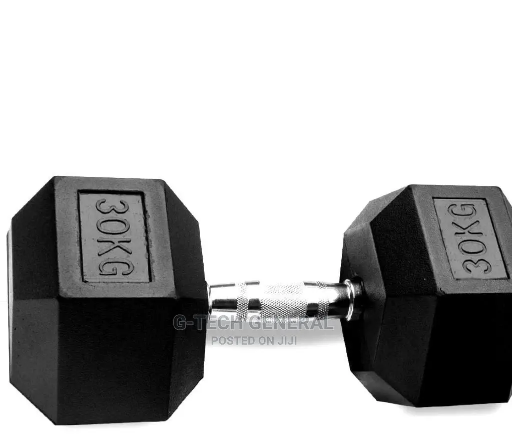 30kg Hexagon Dumbbells-Single Hand