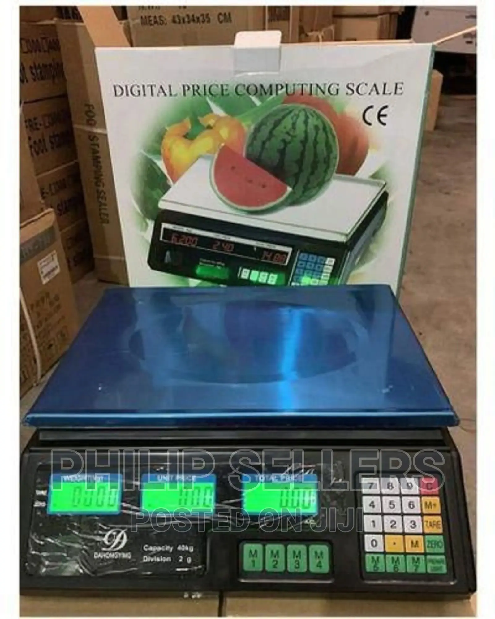 30kg Electric Weighing Scales, LCD Digital Commercial Scale