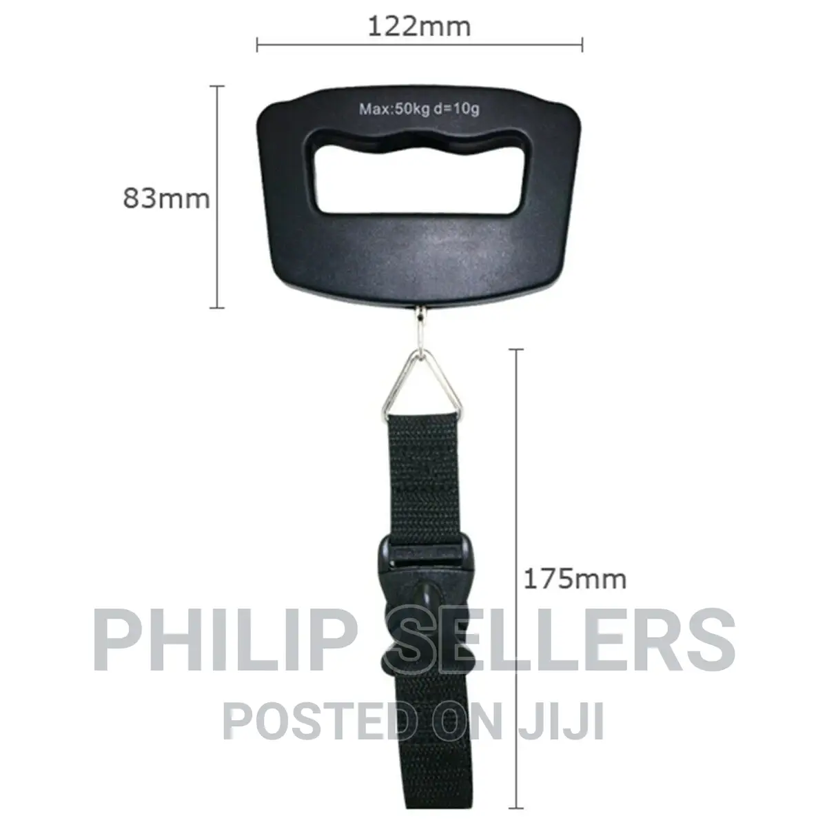 50KG Portable Digital Handheld Travel Luggage Weighing Scale