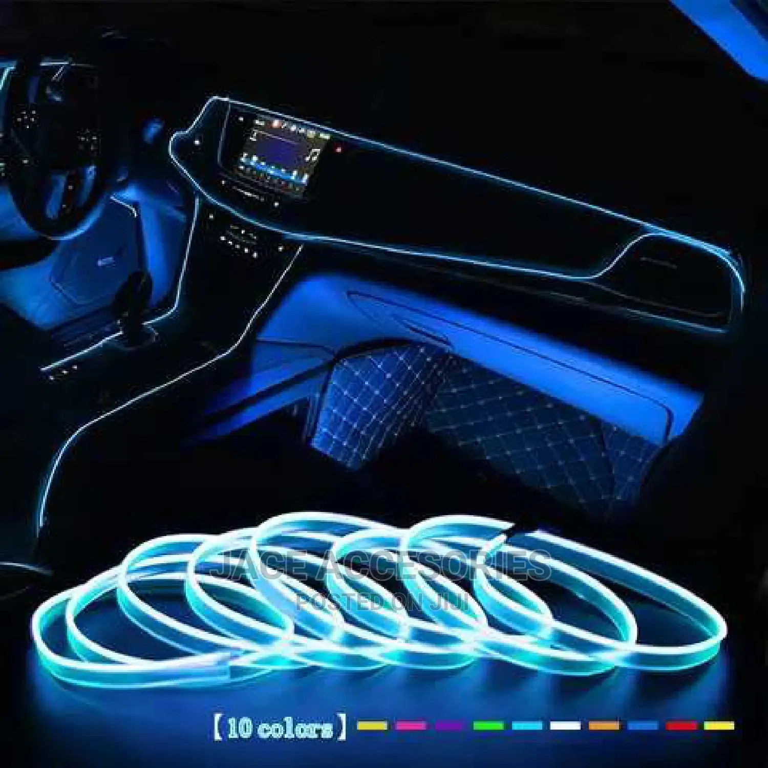 Car Interior Dash Trim Lights