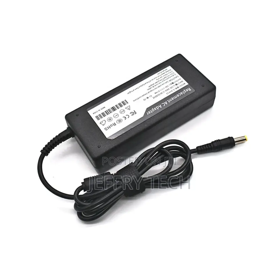 90W 19V 4.74A 5.5*1.7mm Yellow Pin Laptop Charger Power Adap