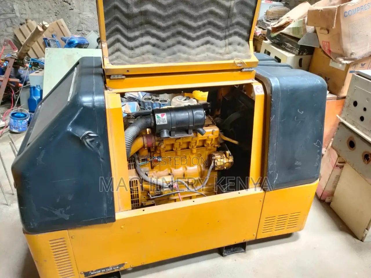 Ex Uk 22kva Back Up Generator