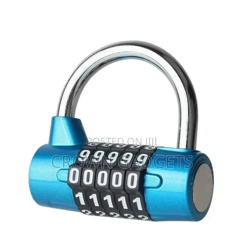 High Safety 5 Digit Combination Alloy Safety Lock
