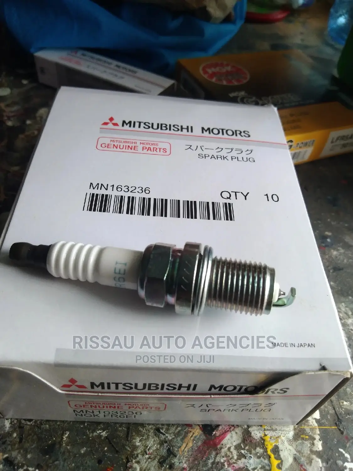 Genuine Mitsubishi NGK FR6EI Iridium Spark Plugs