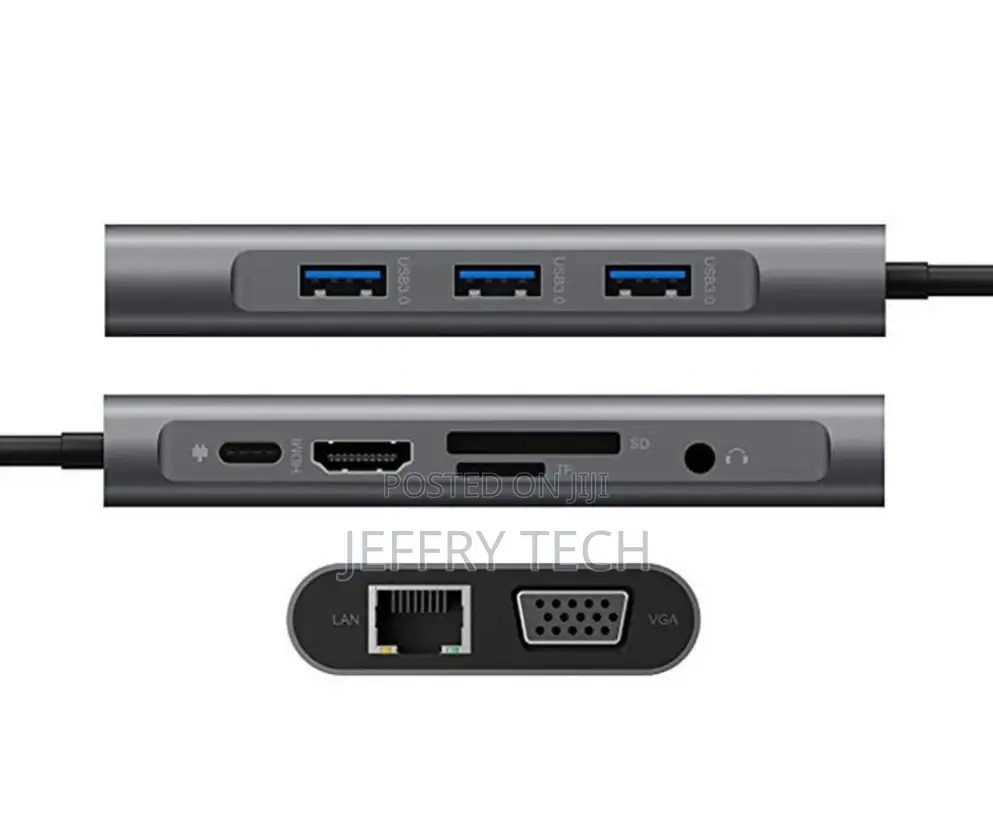 High Quality USB HUB Type-C Adapter Docking Station 10 in 1