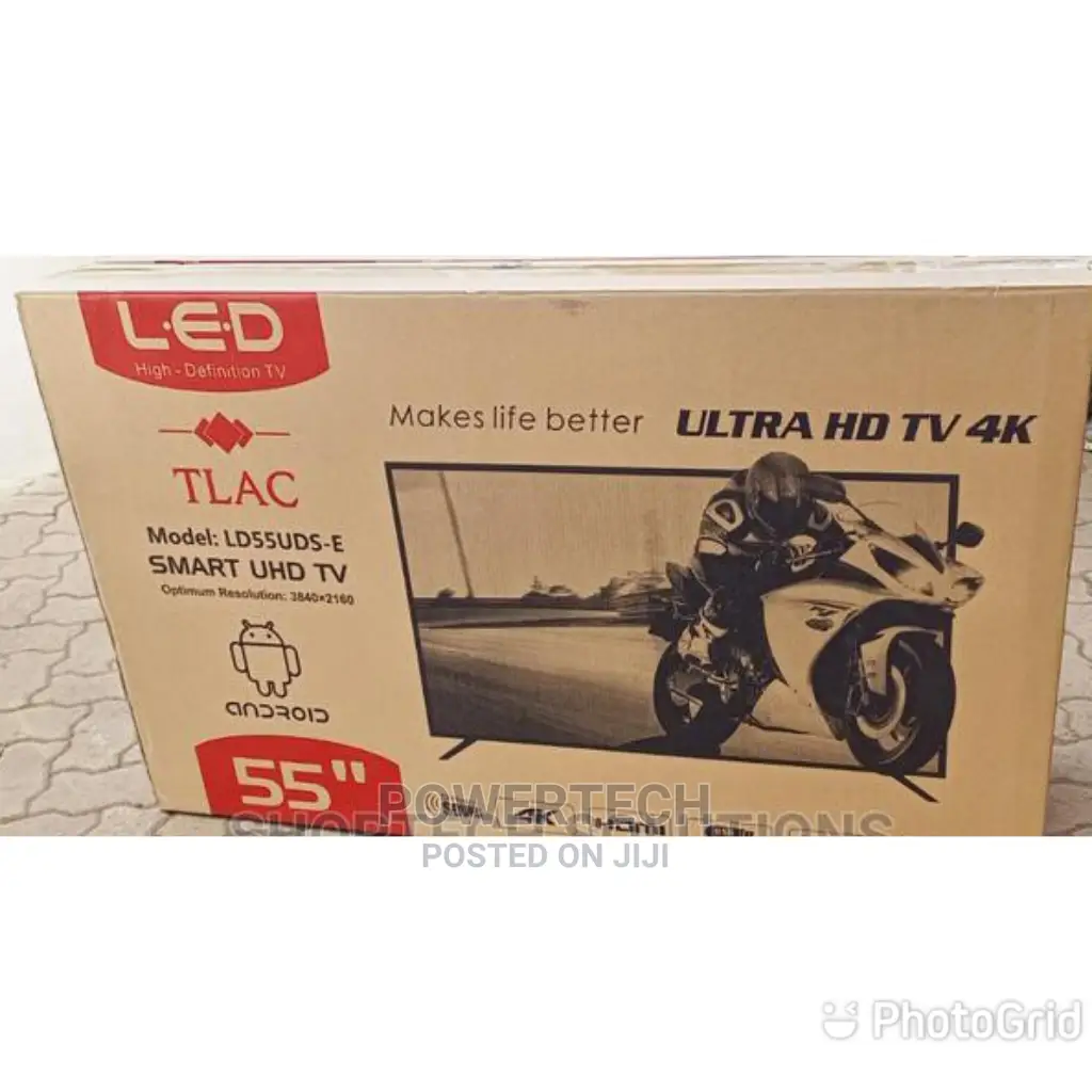 55 Inches Smart Android 4k Uhd Tlac Tv.