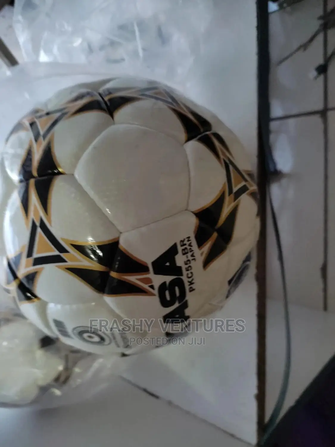 Mikasa Footballs.