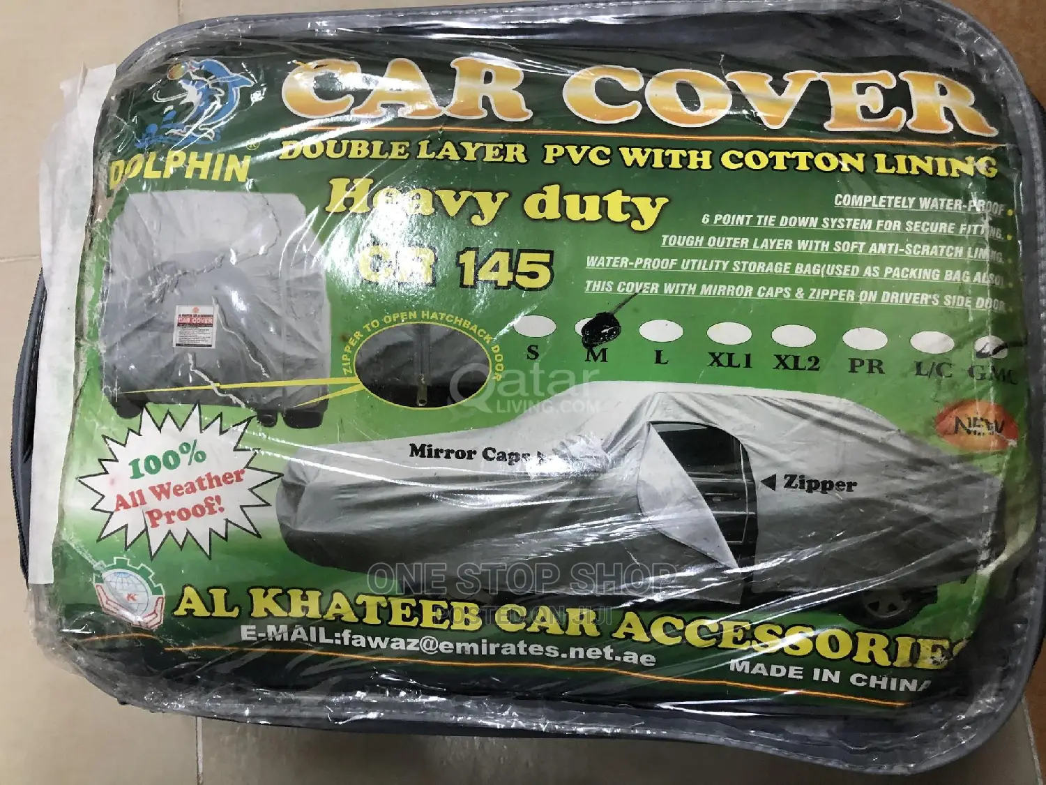 Heavy Duty Double Layer Pvc With Cotton Lining