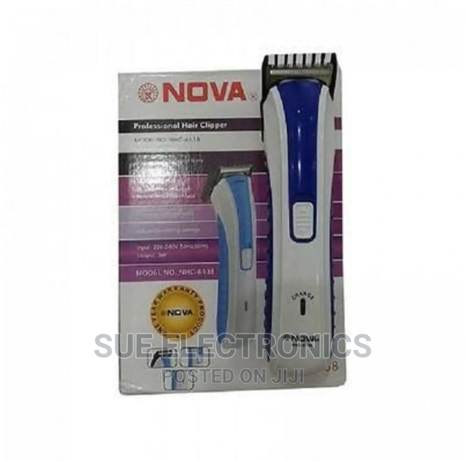 Nhc-6138 New Avaliable Quality Rechargeable Electric Hair Cl
