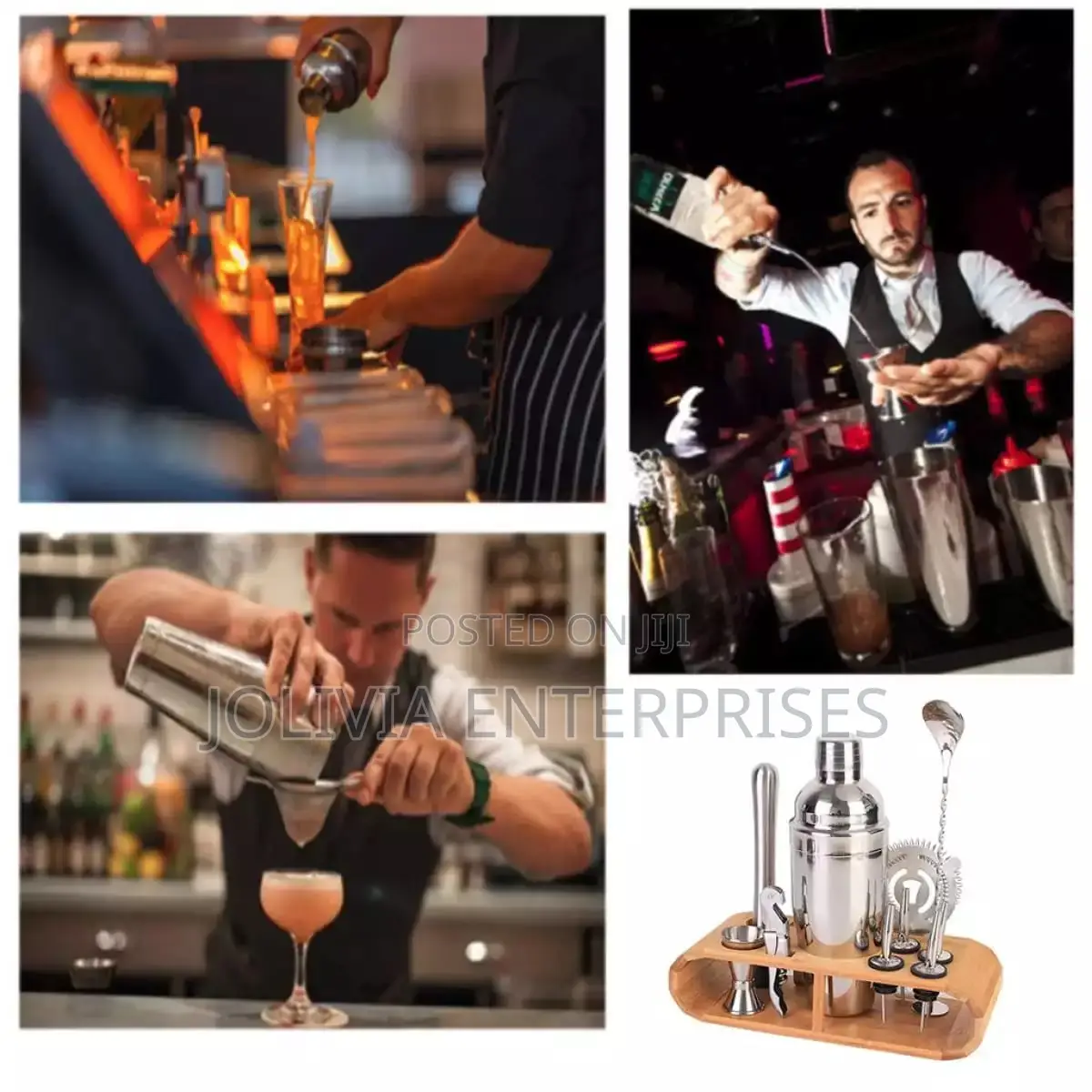 12pcs/Set 750ml Cocktail Shaker Set,