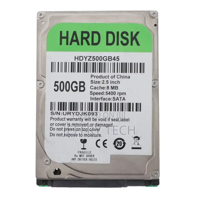 Universla 25 Inch 500GB Laptop Internal Hard Drive Disk 2 8