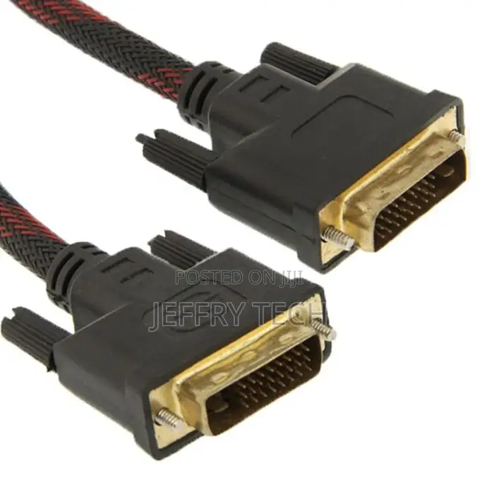 Nylon Netting Style DVI-D Dual Link 24+1 Pin Male to Male M