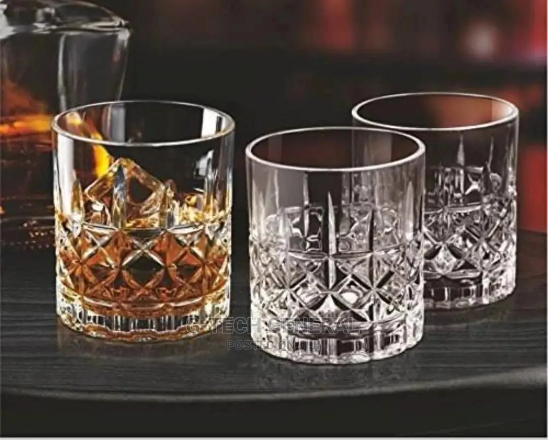 6 Set of Whiskey Glasses