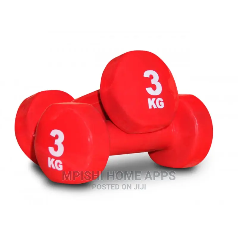 3kg Vinly Dumbbells Pair