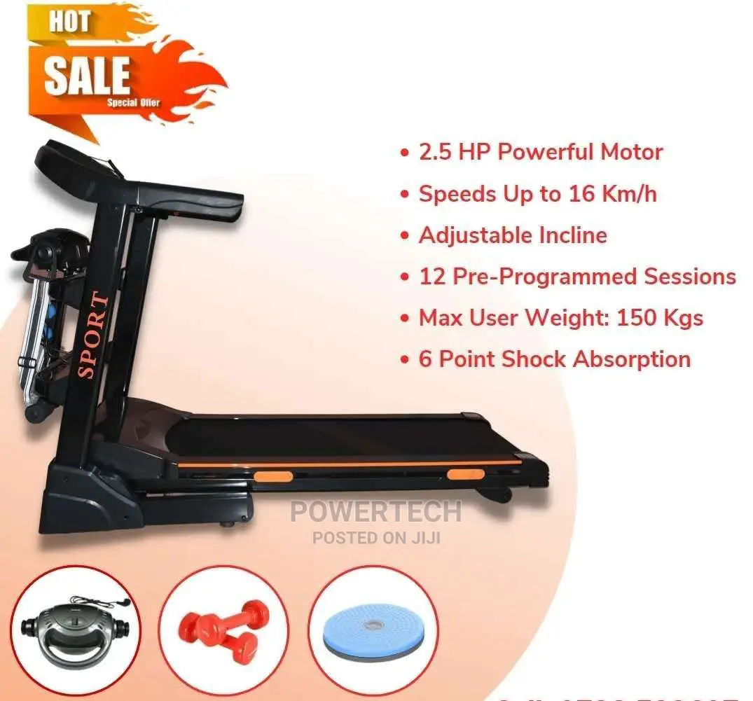 Treadmill With Massage Belt