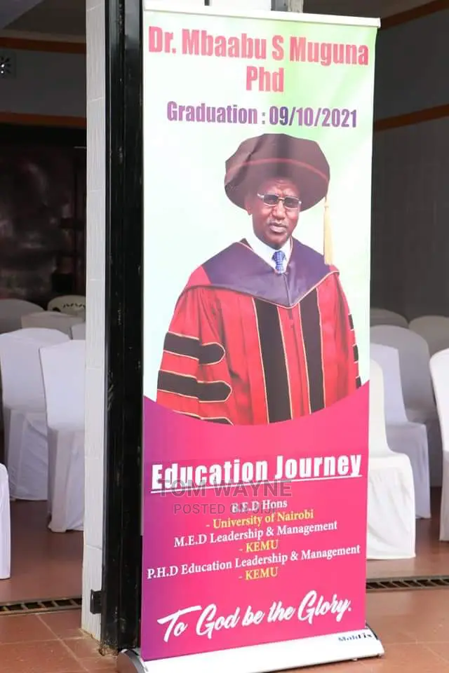Wide Based Pull Up Satin Banner