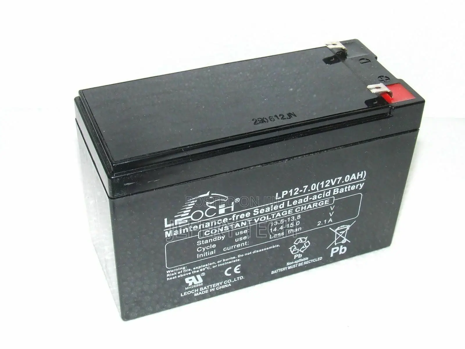 Np7-12 Battery 12v 7ah Sealed Lead Acid - Agm - Vrla Battery