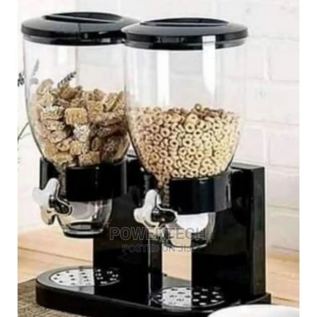 Cerial Dispenser Black and White Instock 2199kshs