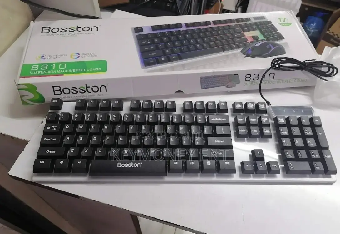 New Gaming Keyboard Backlight With Mouse