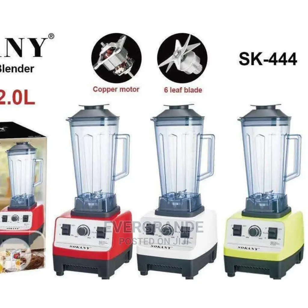 Sokany Commercial Blender 3899