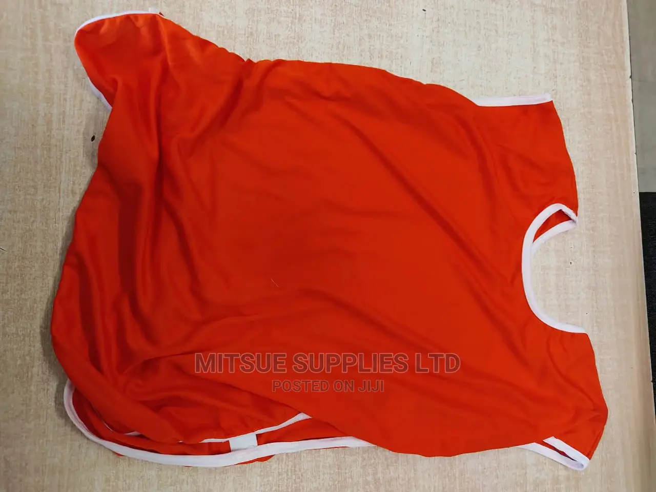 Red Football Training Bib