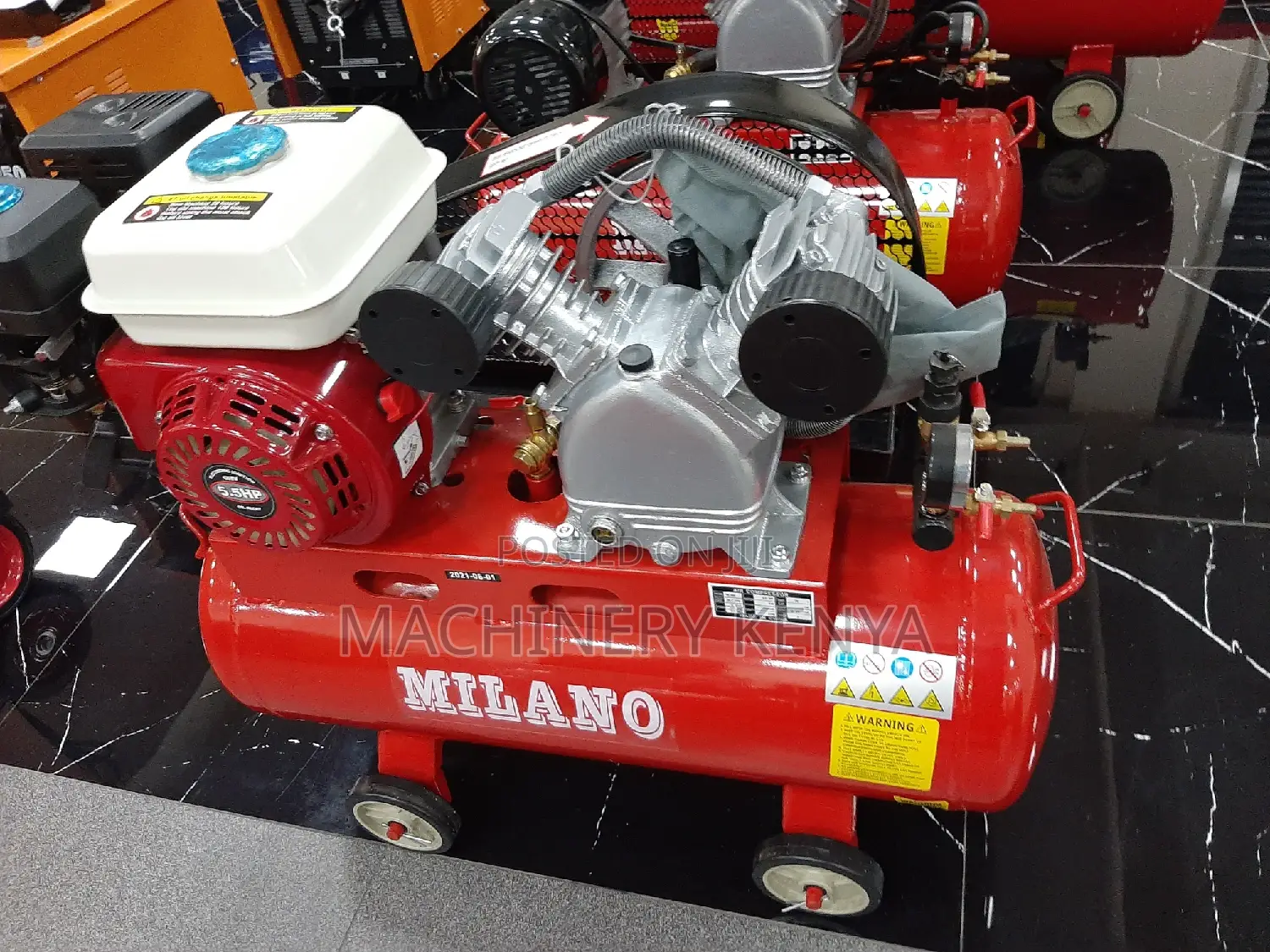 Engine Powered Air Compressor