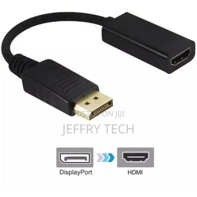 Generic Display Port to HDMI Converter Adapter